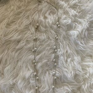 Pearl necklace - long, 18”